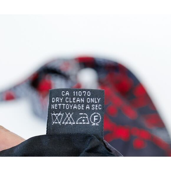 VTG 90s Love Valentines Cupid Dictionary Print Tie Wedding Sweetheart Novelty - Picture 14 of 14